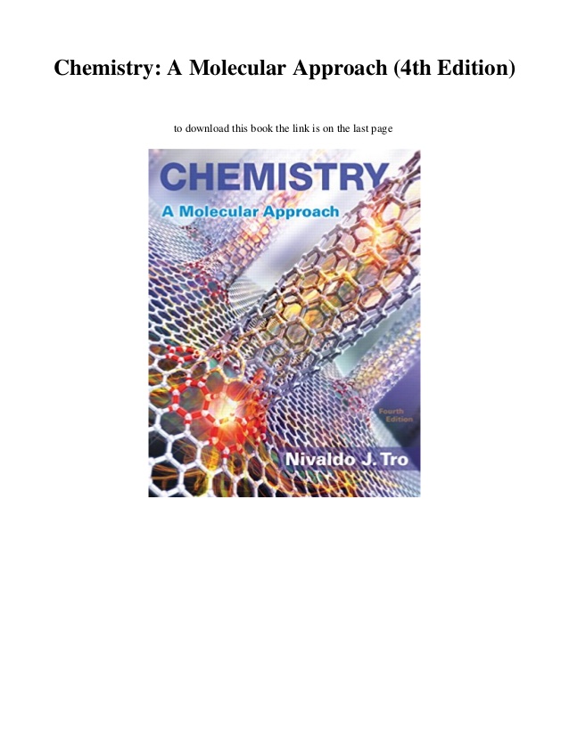 Principles of chemistry a molecular approach 4th edition pdf free